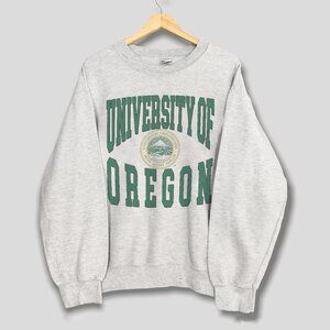 Vintage University of Oregon Logo Unisex Sweatshirt, Retro Oregon Ducks NCAA Tee